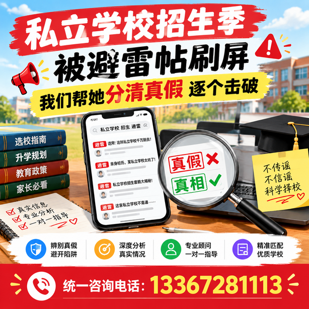 三门峡小红书舆情合规处置：私立学校招生季被避雷帖刷屏，我们帮她分清真假逐个击破