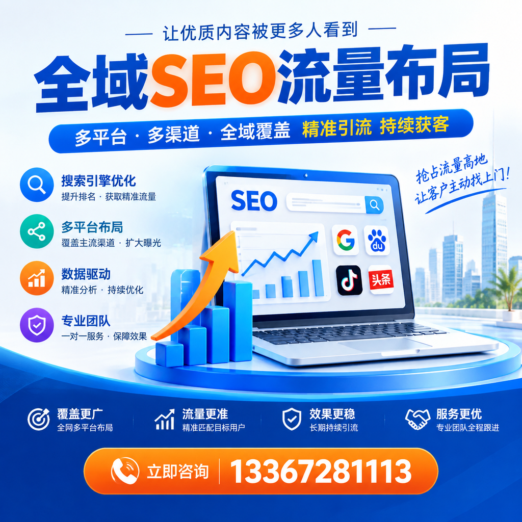 为何三门峡企业需要重视全域SEO流量布局？深入分析